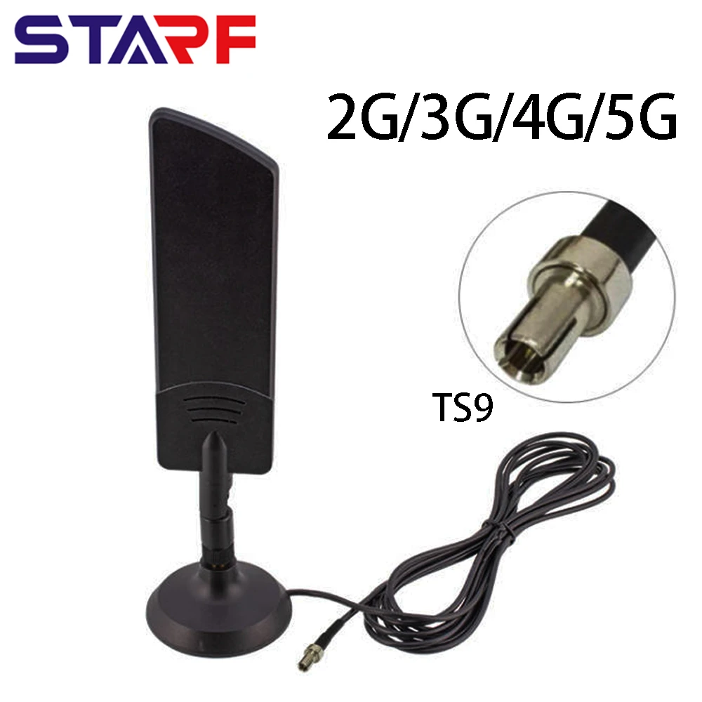 Antenna 5G 3G 4G Modem Antenna Fast Wireless Internet 5dBi 3M-Cable TS9 Connector Outdoor Antenna best antenna for bobcat miner