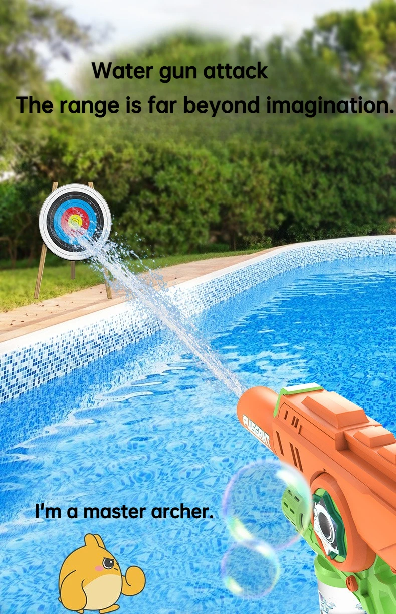 Pistola ad acqua elettrica per bambini giocattolo automatico_voghion.com