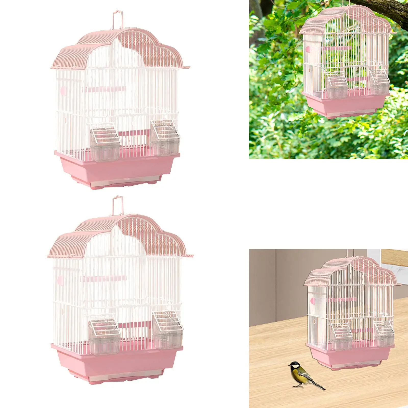 Travel Bird Cage Pet House Indoor Accessories Stand Cage Parrot Birdcage for Parakeets Small Animals Canary Finches Budgies Travel Bird Cage Pet House Indoor Accessories Stand Cage Parrot Birdcage for Parakeets Small Animals Canary Finches Budgies