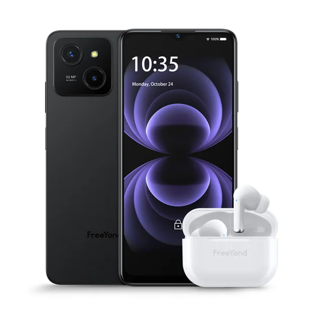 新品未使用 Minimal Phone 8+256GB World Premiere】FreeYond M5A Smartphone 256GB ROM 8GB RAM Up to