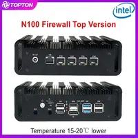 Topton Intel Mini PC N150 N100 N4000 Fanless Top Version 4x2.5G i226-V Firewall Router PC Proxmox VPN Server pfSense OPNsense 1