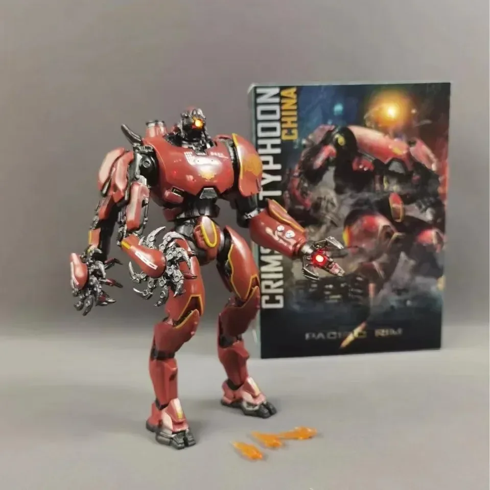 

New 18cm Pacific Rim Anime Figure Crimson Typhoon Light Action Figures Room Ornament Action Figure Model Gift For Kids Toys Boy