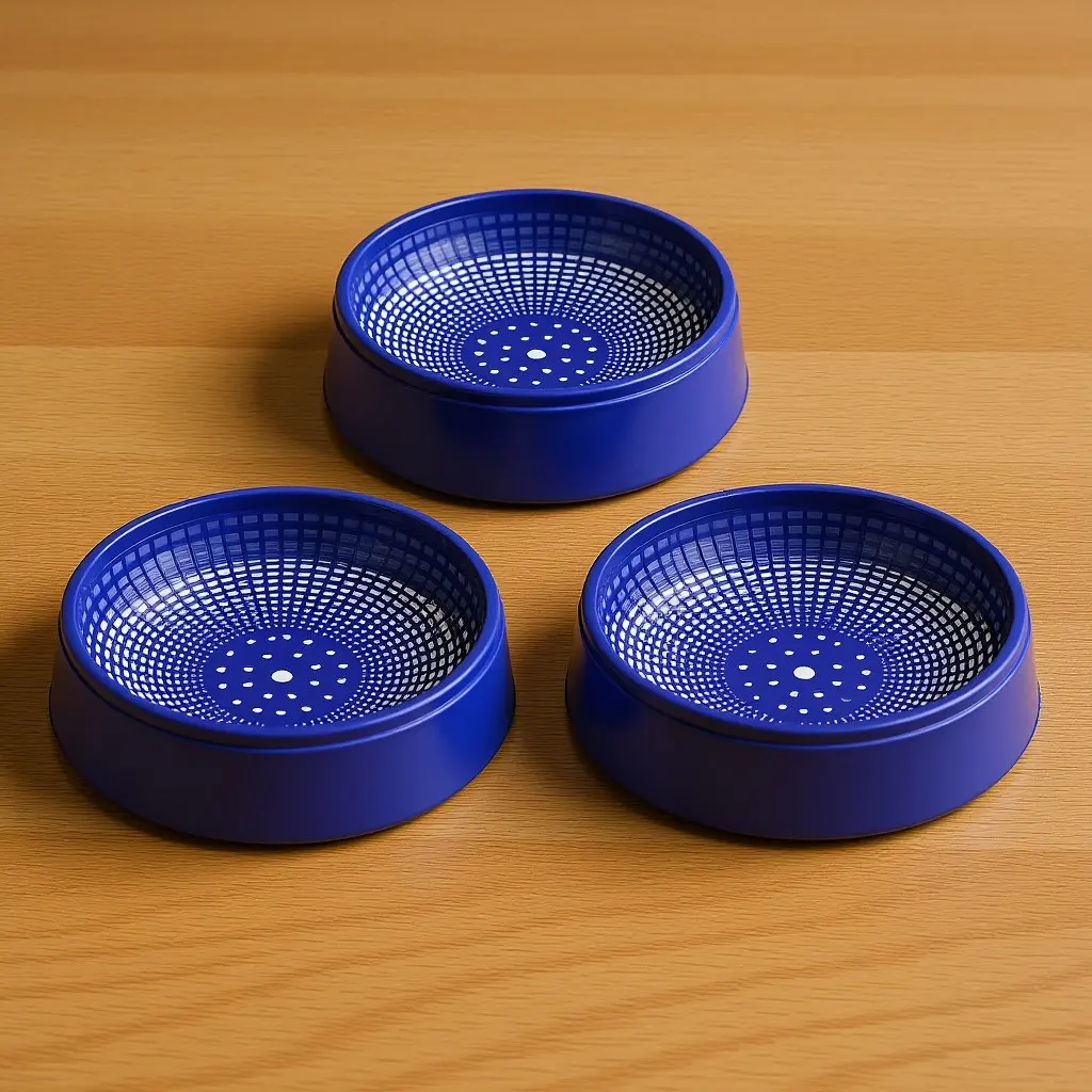 3Pcs 플라스틱 새 둥지 그릇 대용량 메추라기 번식 둥지 경량 계란 용기 애완 동물 용품 비둘기 부화 그릇