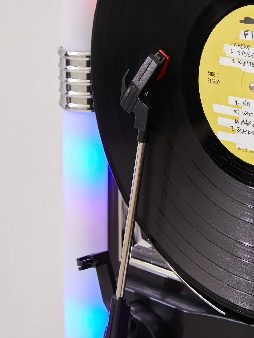 Jukebox LED照明付き アナログプレイヤー S55868ca4655e4d8eaceac35153165