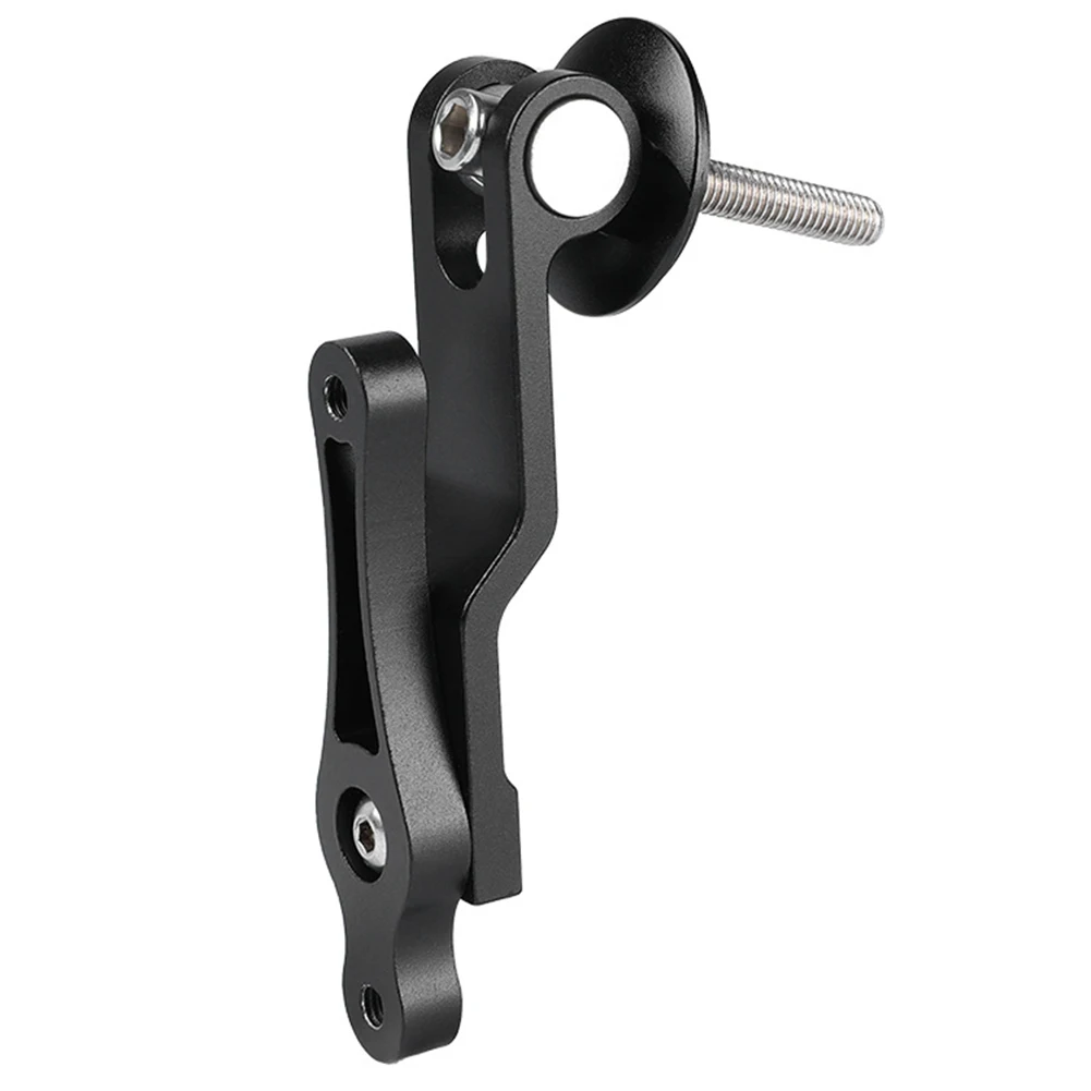 Bicycle Stem Cap Mounting Kit Water Bottles Bike Bottle Cage Adapter Aluminum Alloy Adjustable Water Bottle Converter Mounts