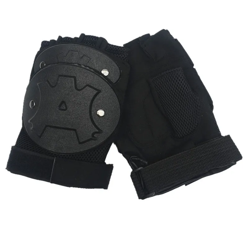 War God Tortoise Shell Anti Riot Half Finger Tactical Gloves fingerless gloves anti cut gloves cut resistant gloves diving gloves