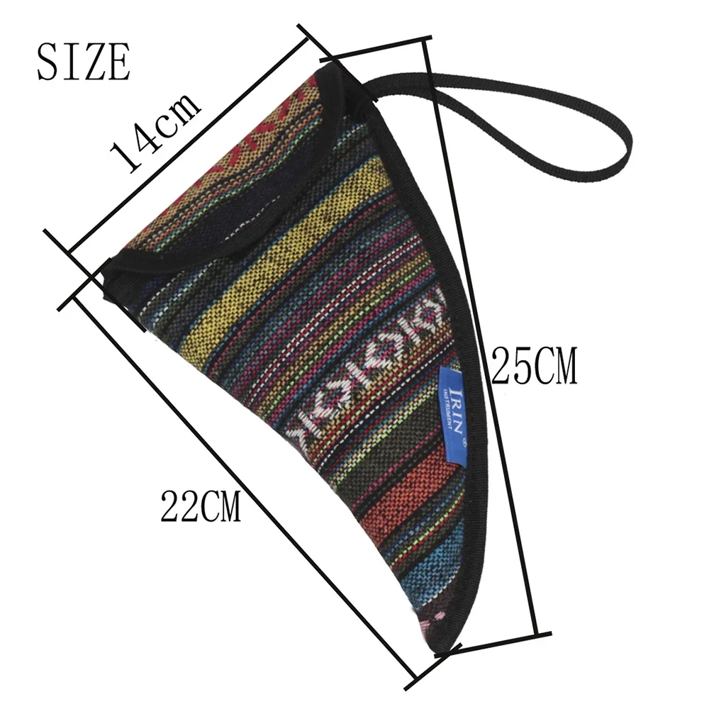 IRIN 12 Holes Ocarina Bag Waterproof Carrying Bag Ocarina Protective Triangle Cloth Instrument Accessories Parts ocarina storage bag