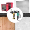 Angle Grinder Holder 2 Bay Multipurpose with Cord Hanger Wall Mount Bracket for Angle Grinders Garage Workspace Wrenches Cutters 4