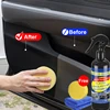 Car Plastic Restorer Coating Agent Auto Plastic Rubber Exterior Repair Clean Refresh Restoration Agent Black Shine Seal Brighten 1