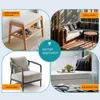 3CM 45D White Foam Sponge Square High Density Seat Foam White Cushion Core Sheet Upholstery Replacement Pad Premium Chair Pad 6