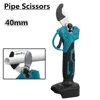 Cordless Electric Fruit Tree Pruner Shear Water Pipe Cutter Scissors Power Tools For Makita 18V Battery 2