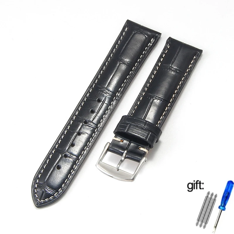 Premium Genuine Leather Watchband - Elegant Watch Strap & Bracelet in Cowhide