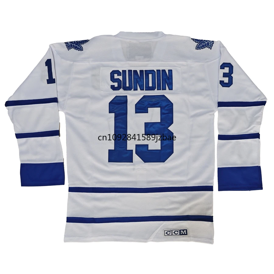 Ice Hockey Jerseys Mats Sundin Canada Toronto Retro 21 Borje Salming 22 Tiger Williams All Stitched Us M-3XL