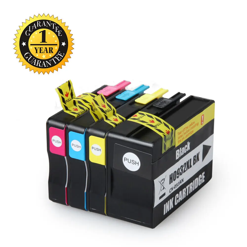 Le Cartucce Di Inchiostro 4X 932Xl 933Xl Sostituiscono Per Hp Officejet 6100 6600 6700 7110 7612