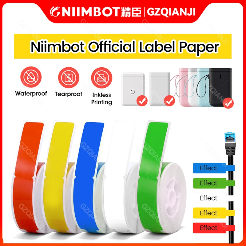 Network Charging Cable Niimbot D110 Labels Adhesive Label Tape