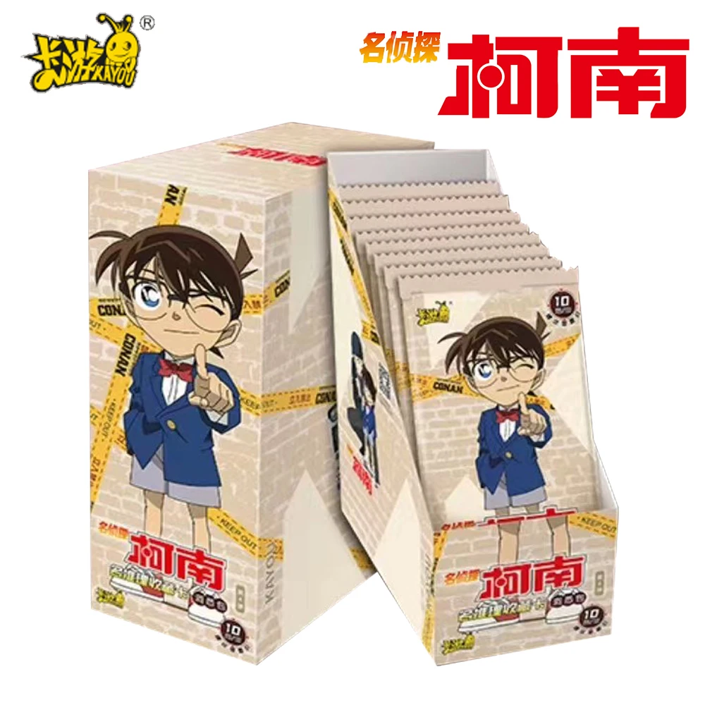 

KAYOU Detective Conan Collection Cards Classic Japanese Detective Anime Characters Insight Package Rare Card Favorite Gifts Toys