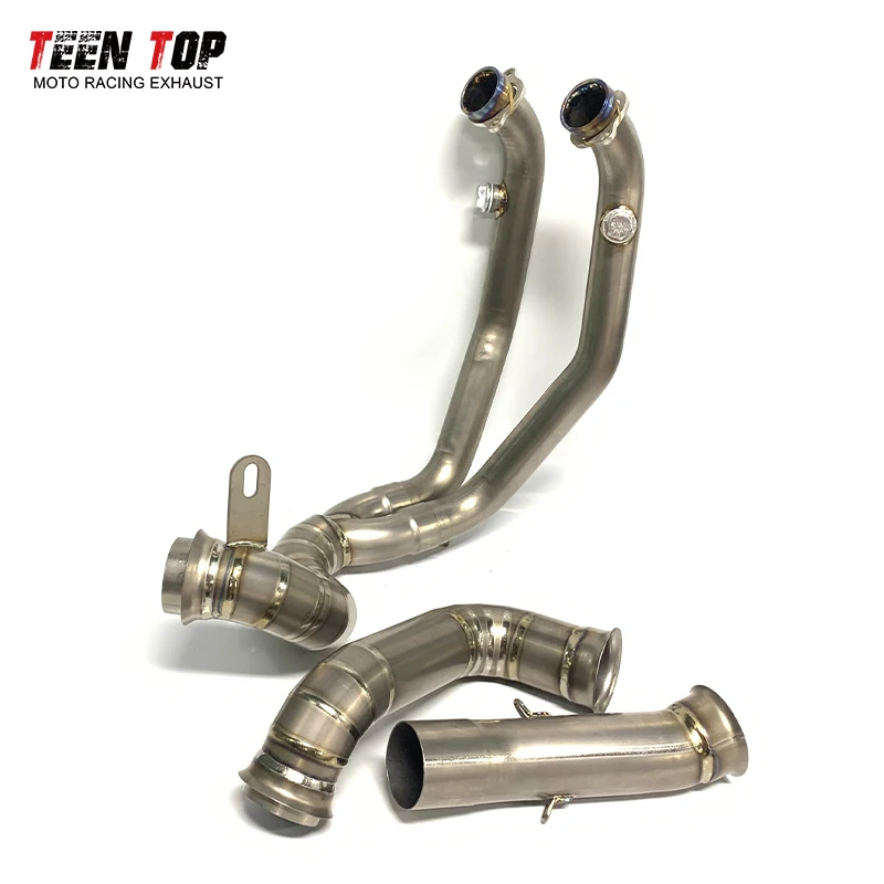 For KTM Duke 790 890 Exhaust Pipe Titanium 2018-2020 Motorcycle Exhaust Muffler Connector Tube Duke790 Duke890 Front Link Pipe - Image 4
