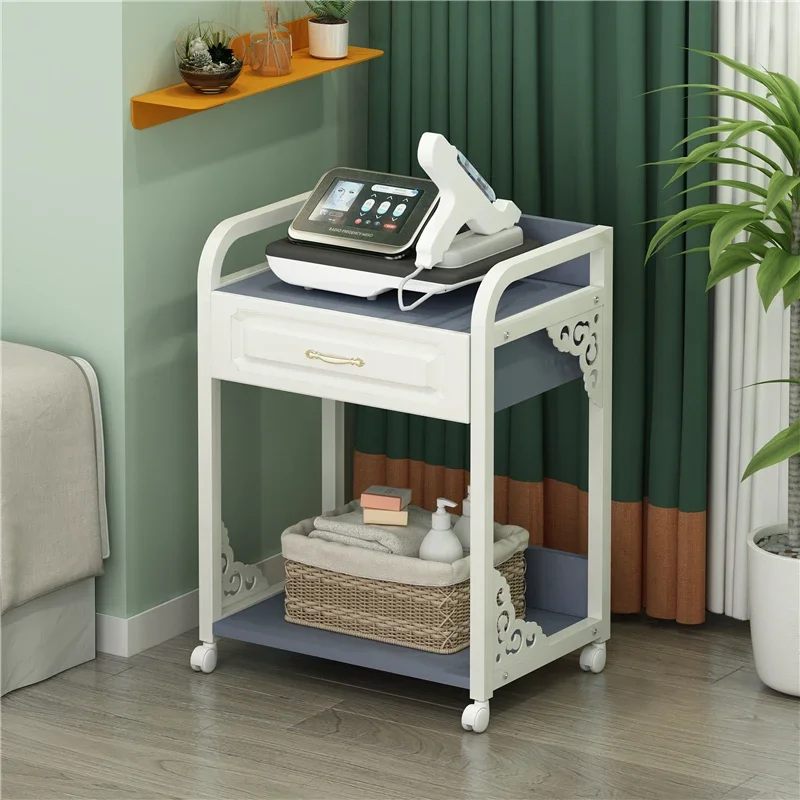 Hairdressing Trolley With Wheels Aesthetic Auxiliary Trolleys Offer Hairdresser Barber Salon Trolly Professional Beauty Lashista