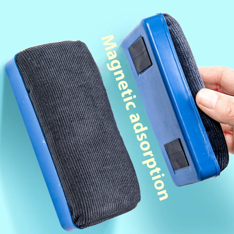 1 pezzo di gomma magnetica per lavagna bianca, per ufficio scolastico, lavagna per lavagna, per pulire la gomma, forniture per ufficio scolastico, diario di cancelleria - immagine 2