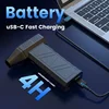 Ultra Powerful Mini Turbo Jet Fan - 130,000 RPM, 4000mAh Rechargeable Battery, High Speed Brushless Motor for Home and Office Cl 3