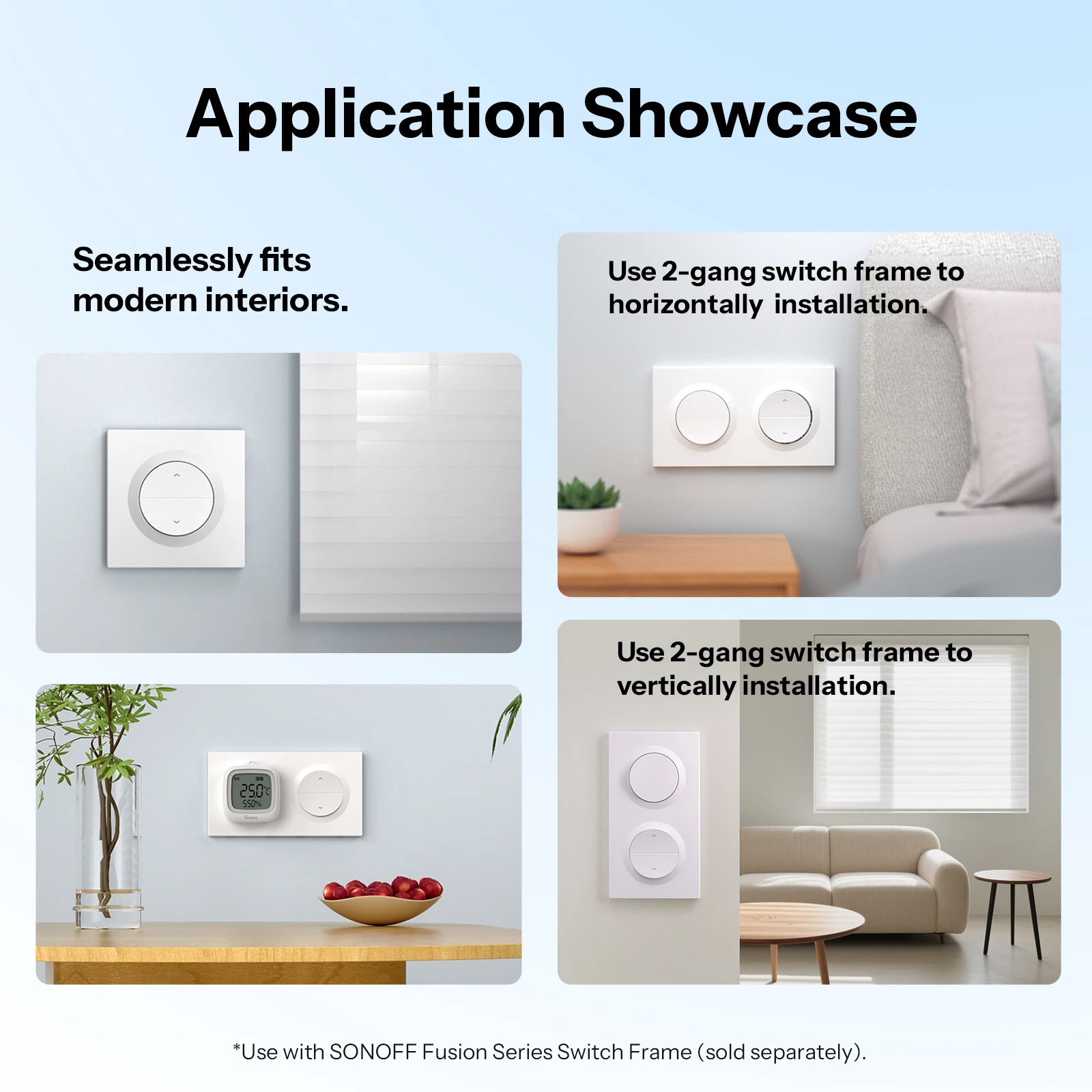 SONOFF Orb-RBS 퓨전 시리즈 Matter Over WiFi 스마트 롤러 셔터 벽 스위치 MINI-RBS-E는 구글 홈, 알렉사, 애플홈과 호환됩니다.