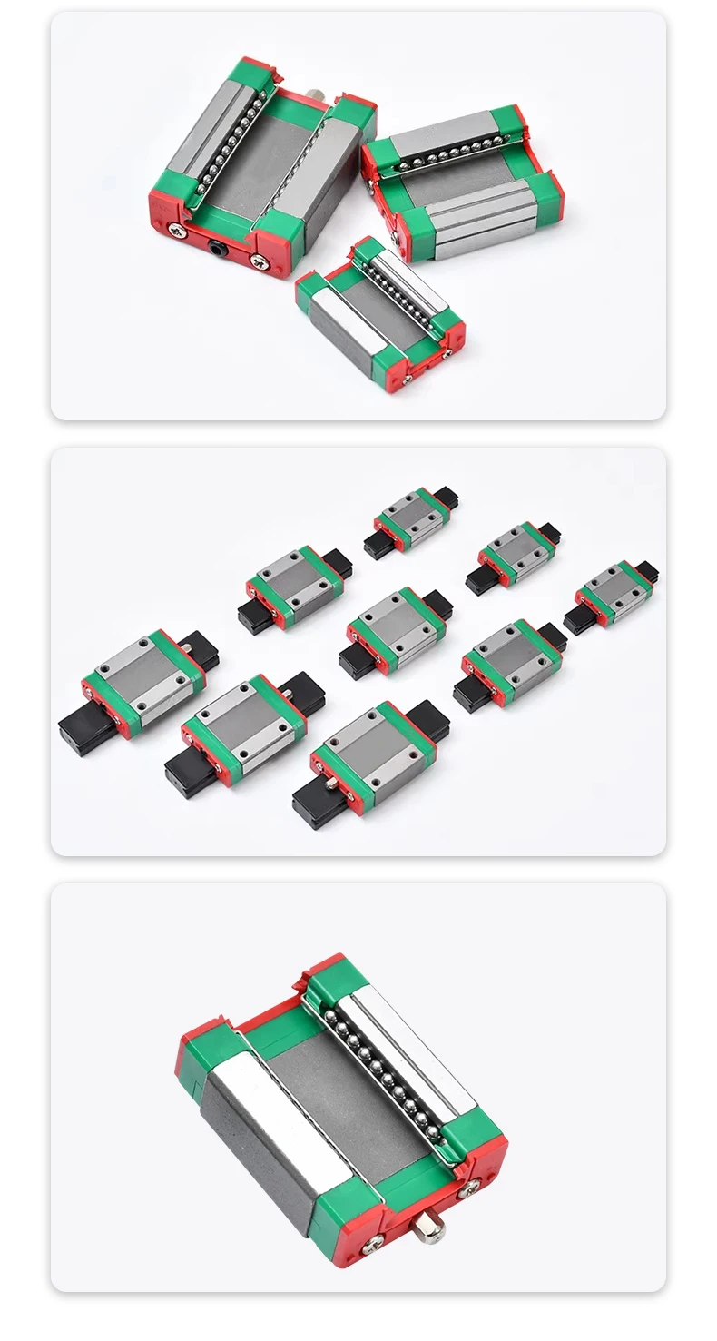 Hohe Präzision Miniatur Linearführungsschiene Schieber MGN7C MGN12C MGN9H MGN15H MGW7C MGW12C MGW9H MGW15H Block Anti-Rost Großhandel – Detail 12