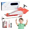 Airplane Electric Folding Paper Plane Model DIY Motor Power Plane Kit Kids Toy Airplane Model Children Educational Flying Toys 1