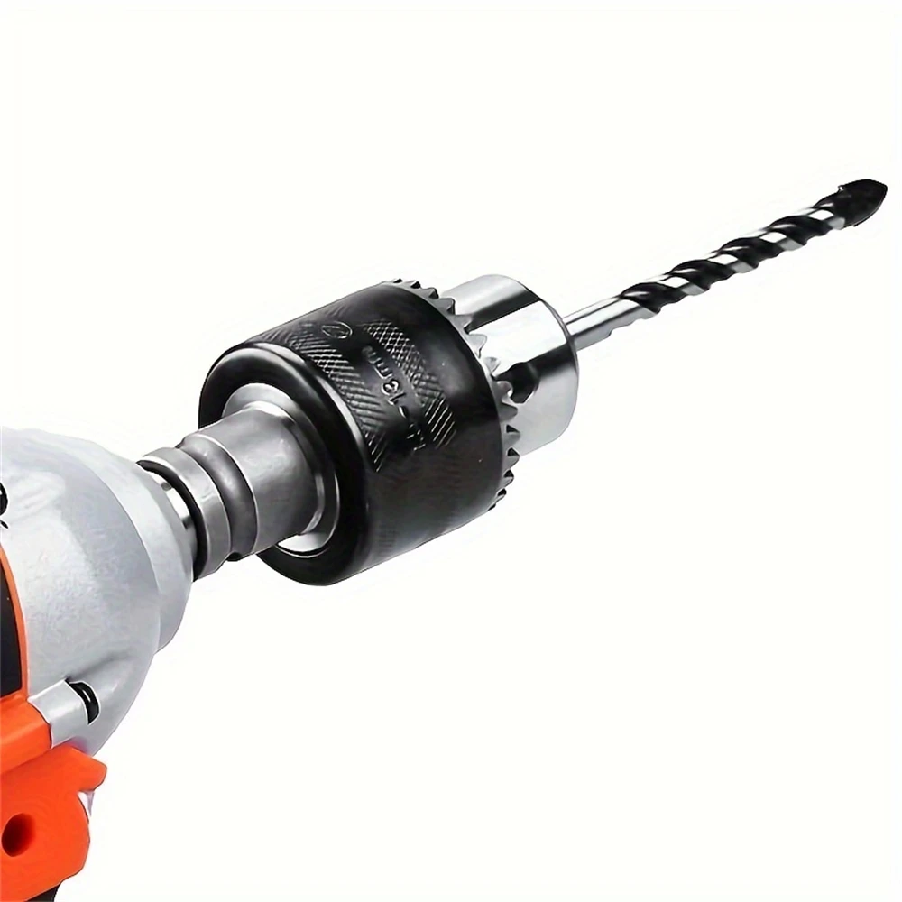 Drill Chuck Adapter 1.5-13mm 1/2-20UNF Mount Impact Driver Bits Conversion Hex Shank/SDS-Plus Socket Square with Chuck Key