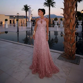 Sharon Said Elegant A Line Evening Dresses Criss-cross Luxury Beaded Women's Formal Wedding Guest Party Gowns SS709 Customized 1
