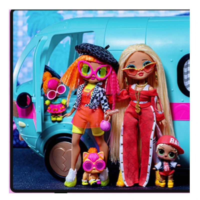 LOL Surprise Doll OMG Big Sister Busy B B Fashion Independent Little Sister  Contains 20 Surprise Toy Sets for Girls - AliExpress