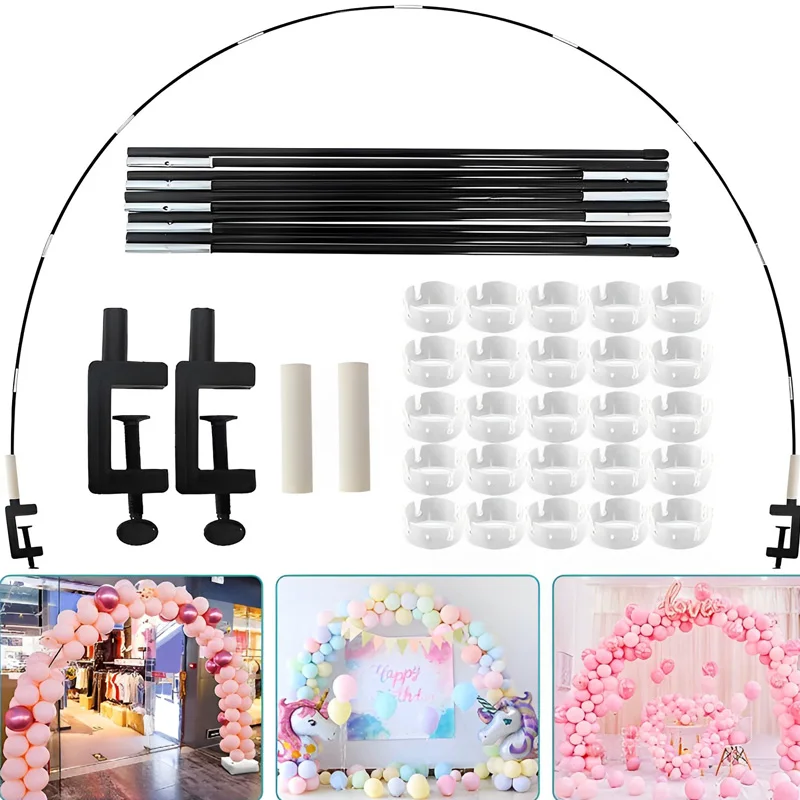 

Table Balloon Arch Bracket Desktop Display Holder Wedding Birthday Party Decoration Balloon Accessories Baby Shower Decor Supply