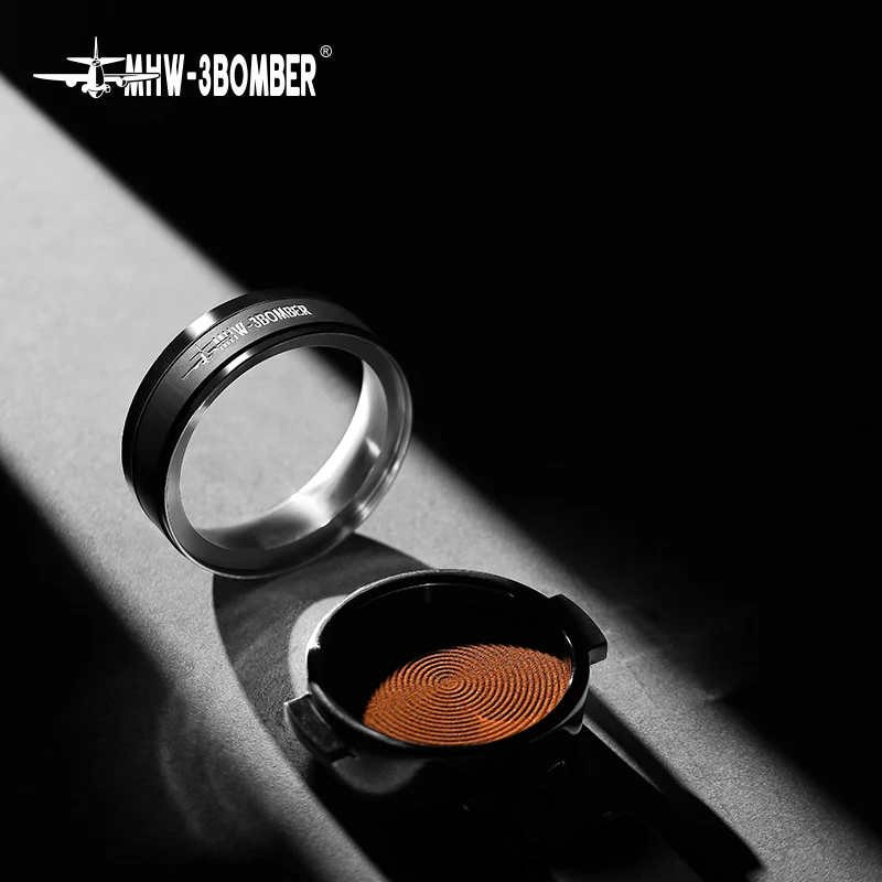 MHW-3BOMBER 커피 도징 링, 자석 에스프레소 도징 깔때기, 58mm 포타필터, 36 자석, 홈 바리스타 액세서리