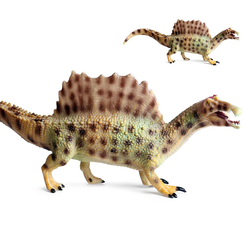 

Jurassic dinosaur model Spinosaurus Tyrannosaurus Spinosaurus children's cognitive simulation dinosaur toy plastic ornaments