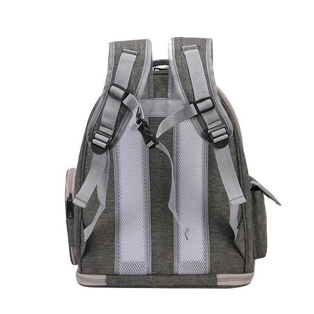 Pet Backpack Portable Travel Backpack Dogs and Cats Travel Portable Back Bag  Large capacity, Pet Carrier Bag for Cats and Dogs 6