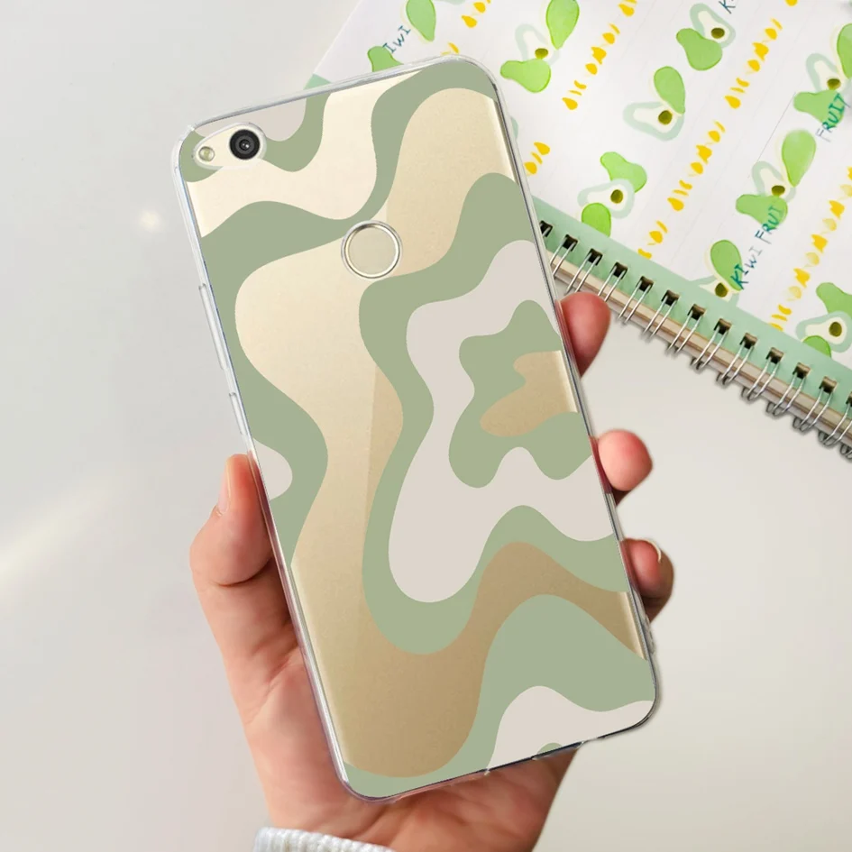 Floral Love Heart Soft Silicone Clear Phone Case