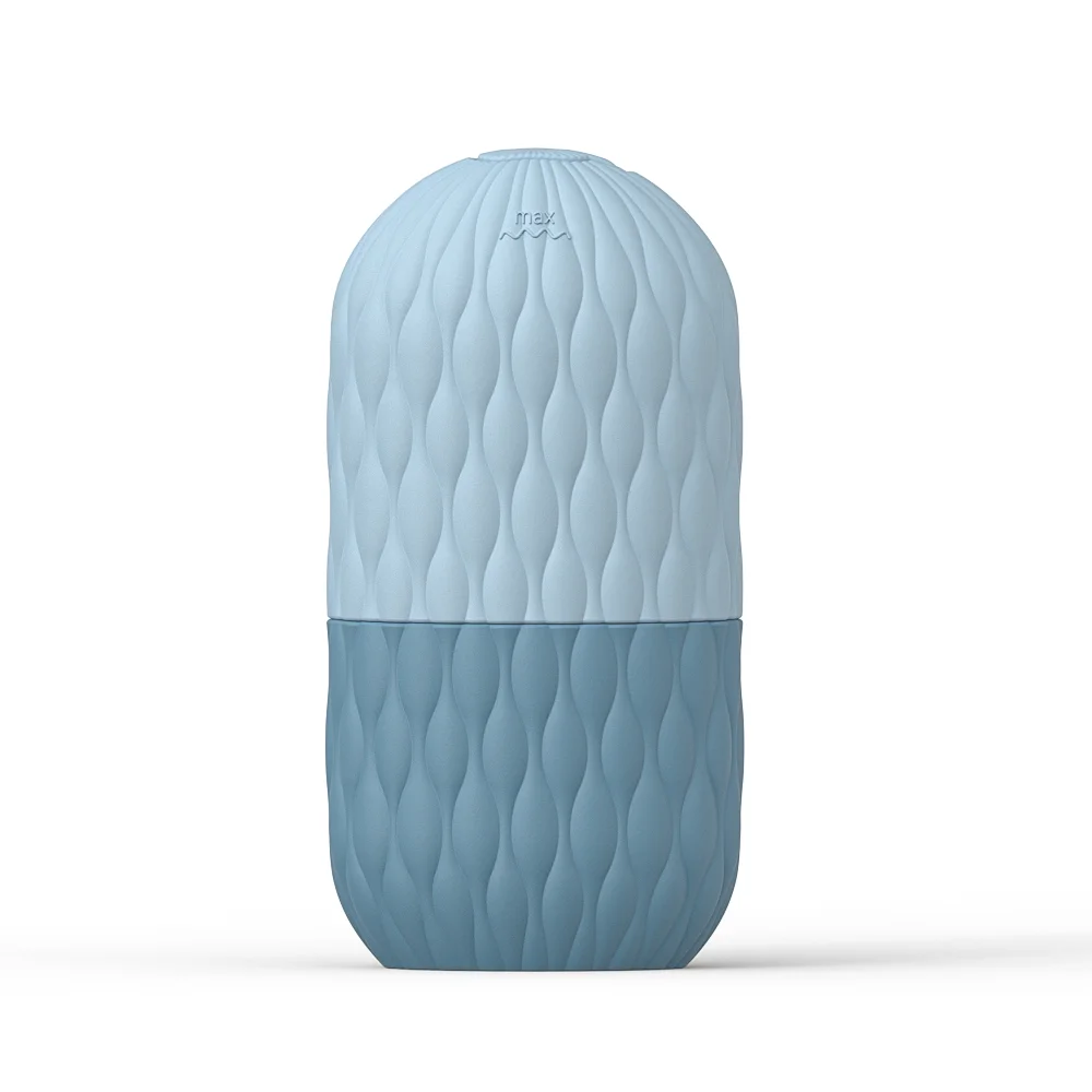 Cooling Ice Face Roller for Smooth, Youthful Skin - Reusable Silicone Facial Massage Tool for Pore Minimization and Anti-Aging