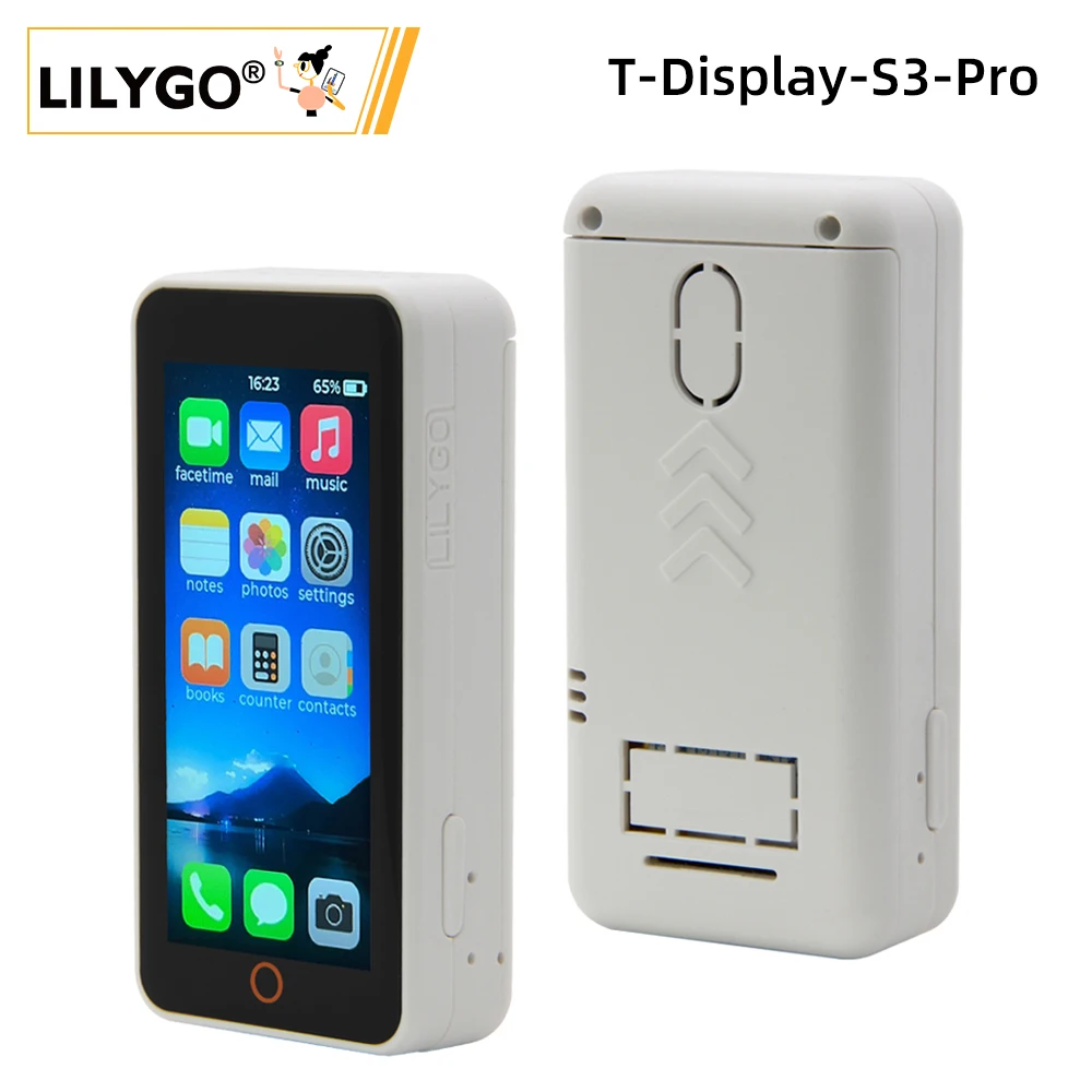 Lilygo® T-display-s3-pro Esp32-s3 Touch Display Placa de Desenvolvimento Lcd de 233 Polegadas I2c Módulo Sensor de Luz Digital Wifi Bluetooth
