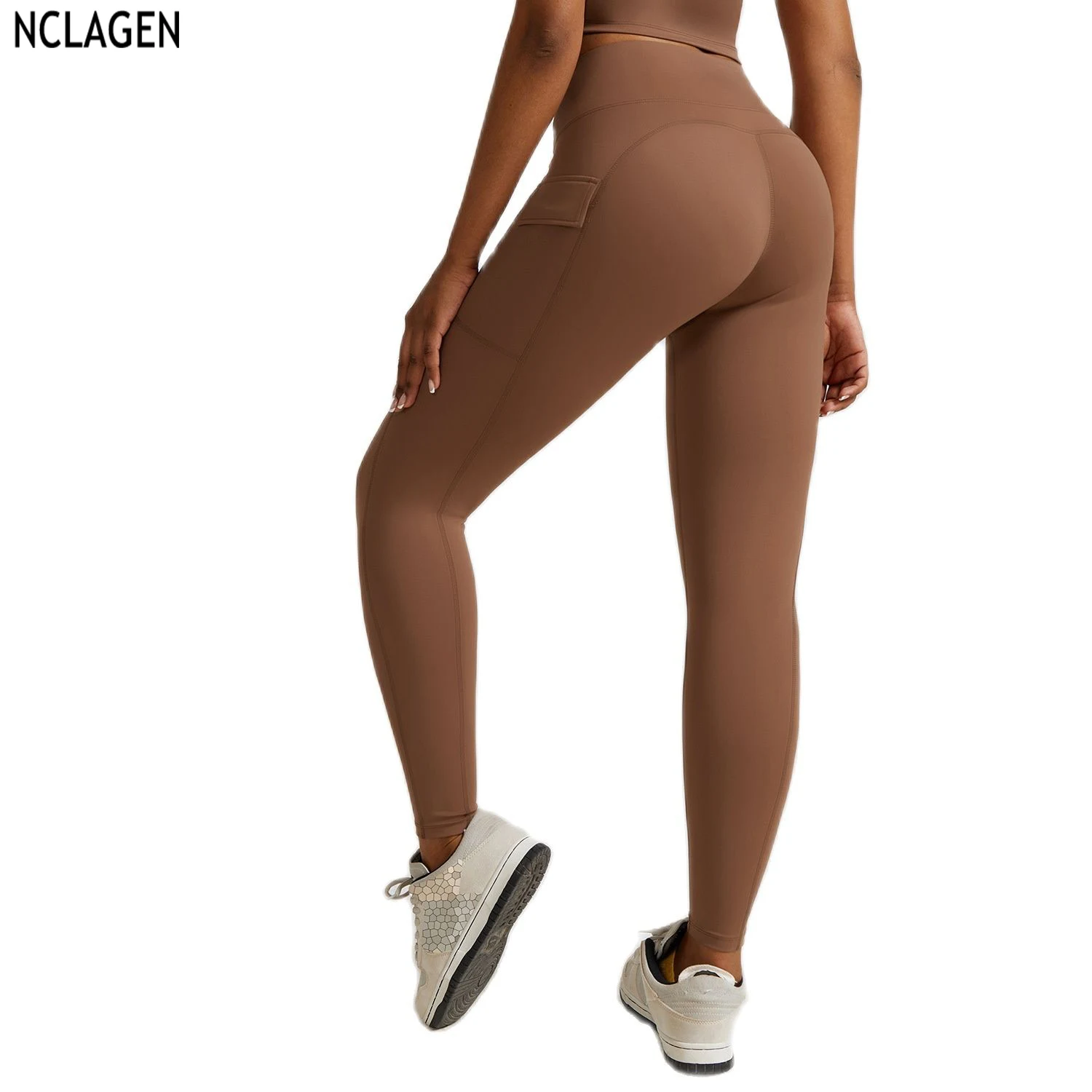 NCLAGEN 2021 Spring Yoga Pants Gym Double Side Running No Camel Toe Tight  High Waist Sport Workout Quick Dry Female Naked Feel - AliExpress