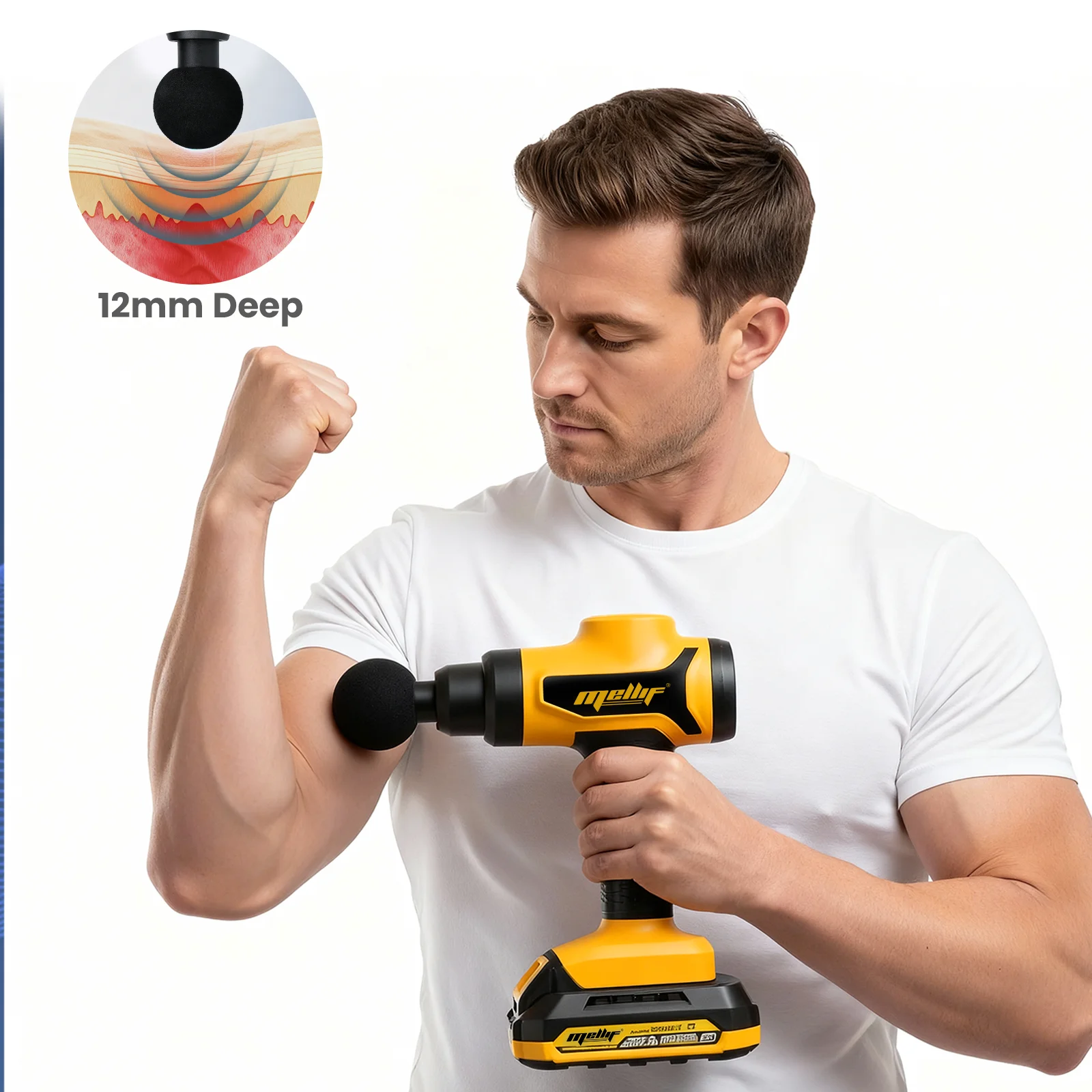 디월트 20V MAX 배터리 호환(본체만) 근육 이완 마사지기 전동 진동 마사지건