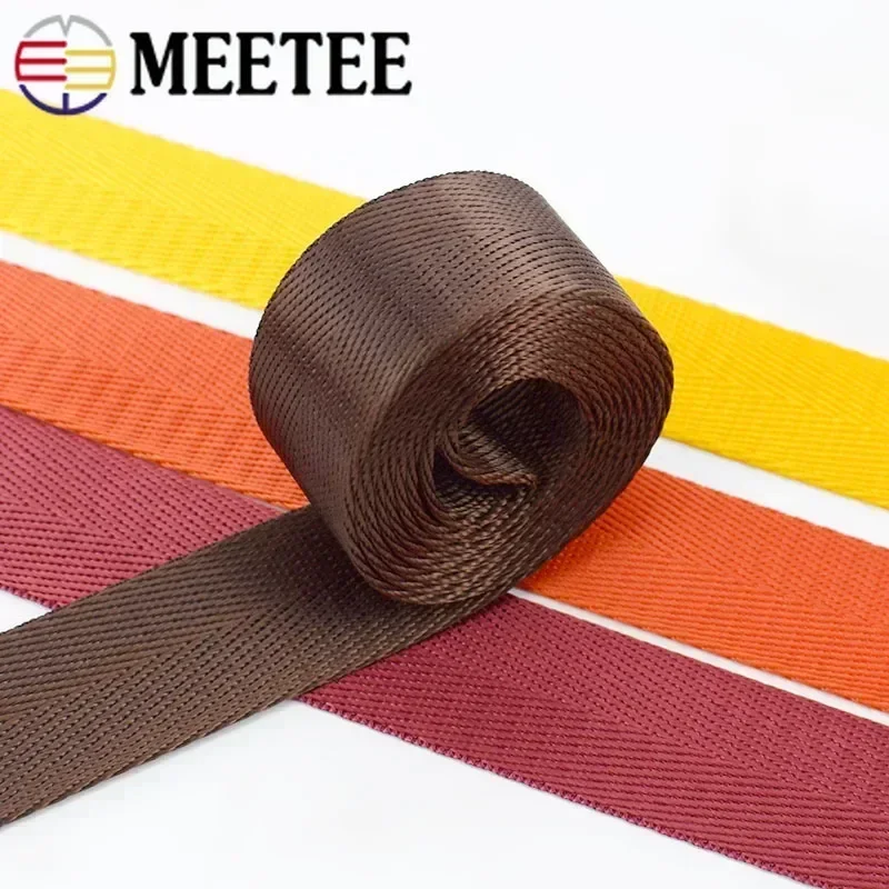 Durable Nylon Webbing Ribbon for DIY Crafts & Bag Straps – 5 Meters