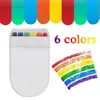 Rainbow Face Body Paint Stick Painting Paste Washable Body Tattoo Colored Oil Pigment Pen Party Festival Makeup DIY Paint 1