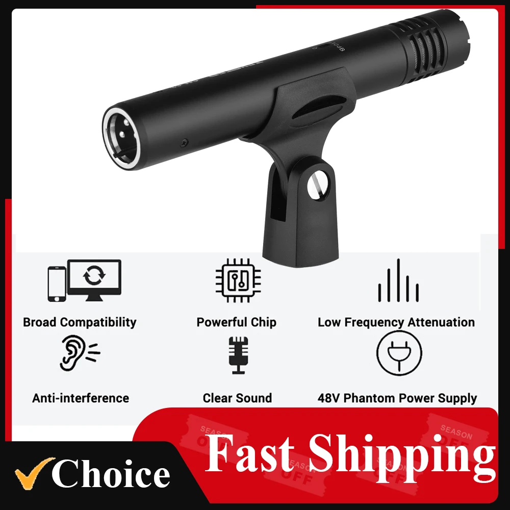 TAKSTARCM63ProfessionalDiaphragmCondenserMicrophoneMoisture