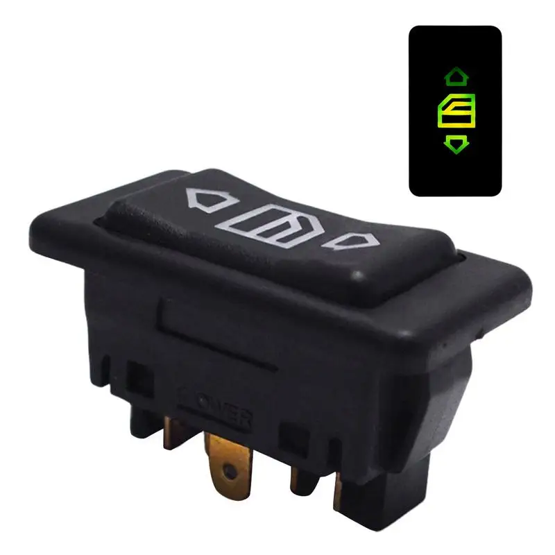 

Car Window Switch Electric Window Switch Car Driver Window Switch Power Control Button 12V/24V 20A 6-pin Car Universal Glass