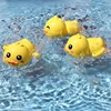 1Piece Baby Bath Toys Pool Beach Classic Chain Clockwork Water Toy Bathing Cute Duck Turtle Dolphin For Kids Water Playing Toys 3