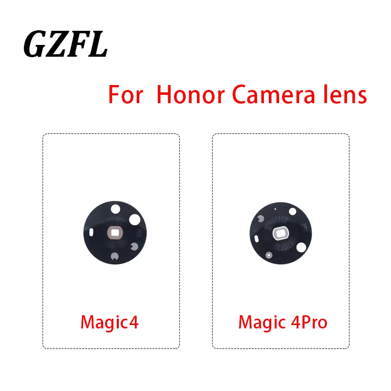 

Rear Back Camera Glass Lens For Honor Magic4 4Pro WithAdhesive Glue Replacement Part