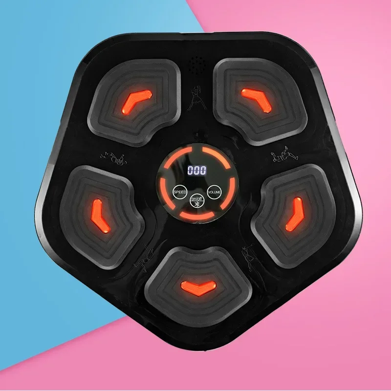 Smart Music Boxing Machine Home Adult Children Bluetooth Music Boxing Target Electronic Wall Target Reaction Sanda Training