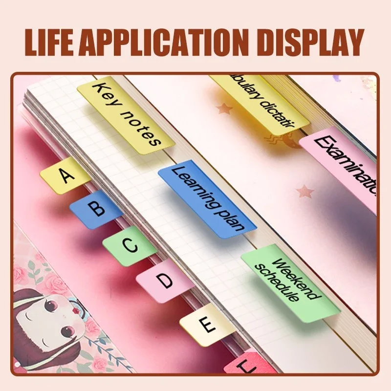 NiimBot D11 White/color/transparent Label Printing Paper Name Sticker Waterproof Self-adhesive Cartoon Label Paper — view 5