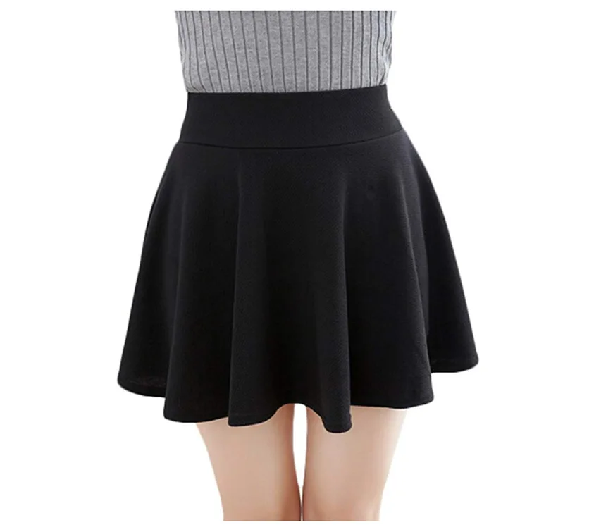2022 Summer and winter Skirt for Women Fashion Skirts Womens High Waist Sexy mini faldas jupe Black and Red Saia pleated skirt long skirts for women