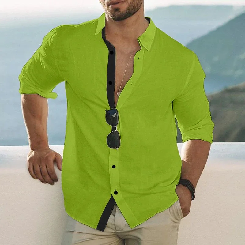 Рисунок 5 - Мужская рубашка с воротником на пуговицах