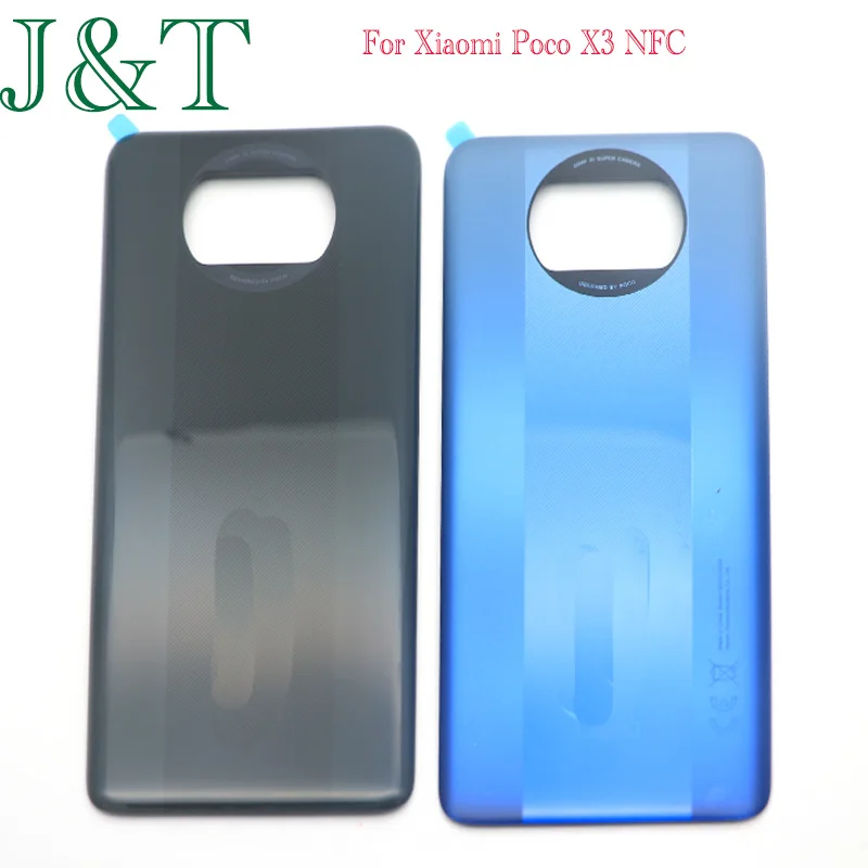 Phone Back Cover For Xiaomi Mi Poco X3 NFC POCO X3 Replacement Housing